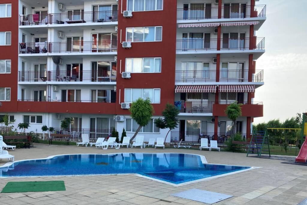Marina View Fort Beach Studio Sveti Vlas Esterno foto