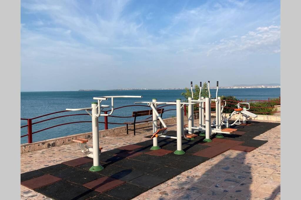 Marina View Fort Beach Studio Sveti Vlas Esterno foto